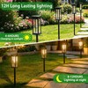 Sublume Solar Pathway Lights Outdoor 8 Pack, 3-in-1(Stake/Wall Mounted/Hang Lantern)