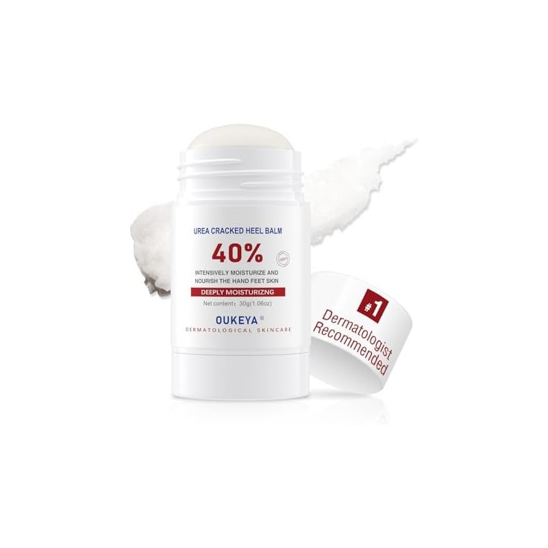 OUKEYA Barra de Urea 40% Hidratante de Aplicación Directa 30g