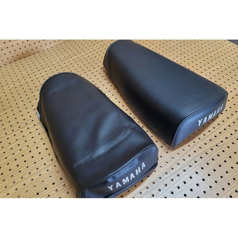 Unbranded YAMAHA MX125 SEAT COVER 1975 MODEL SEAT COVER (BLACK)