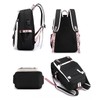 Aphmau Anime Backpack 3D Printed Cartoon Oxford Waterproof USB School