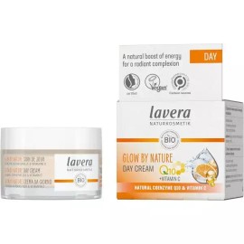lavera 라베라 글로우 바이 네이처 데이케어 크림 50ml Q10 앤 비타민C lavera Glow by Nature Day Care Cream 50ml Q10 and Vitamin C [Orange]
