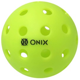 Onix Pure 2 Outdoor Pickleball Balls Specifically Designed and Optimized for Pickleball Neon Green 6-Pack