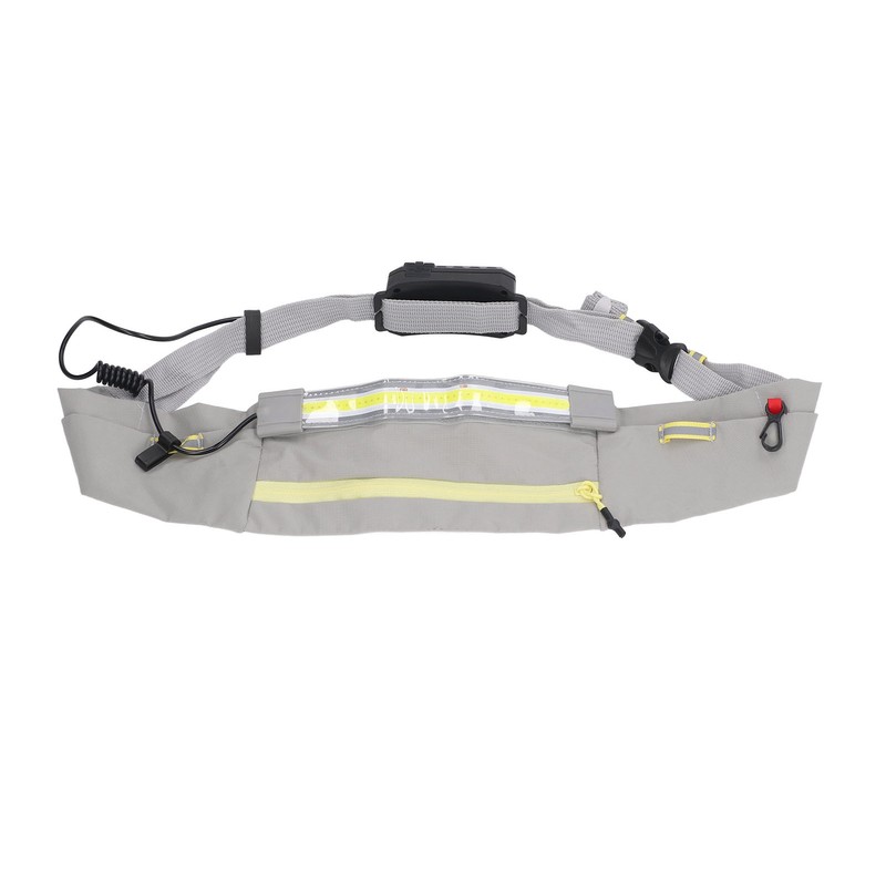 COB Belt Light 5 Modes Waterproof Breathable LED Waist Bag