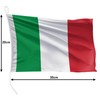 FLAGLY Premium Boat Flag Italy 30 x 20 cm -
