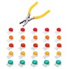 uxcell 221Pcs UY/UY2/UR/UR2/UG Wire to Wire Connector Kit K1/K2/K3/K5 Corrosion-Resistant