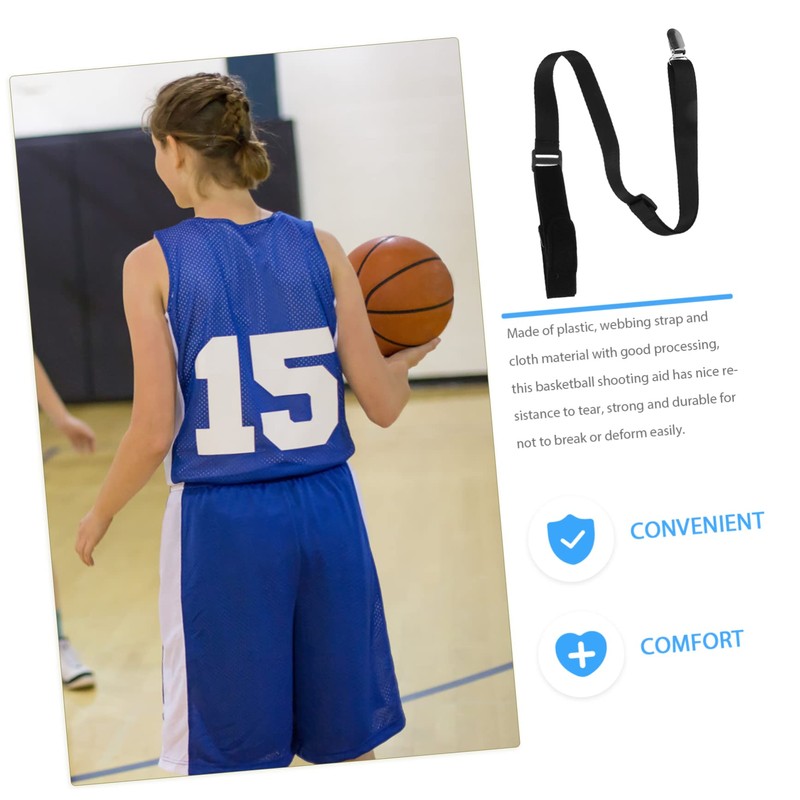 BIUDECO Basketball Shooting Off Hand Trainer Style Basketball Aid Training