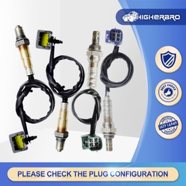 higherbro 4pcs Upstream + Downstream Oxygen Sensor Kits for 2005-2006 Nissan Xterra/Frontier/Pathfinder 4.0L