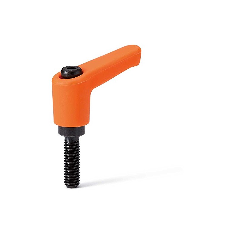 NBK Mechanical Element Parts Mini Plastic Clamp Lever (Male Thread)