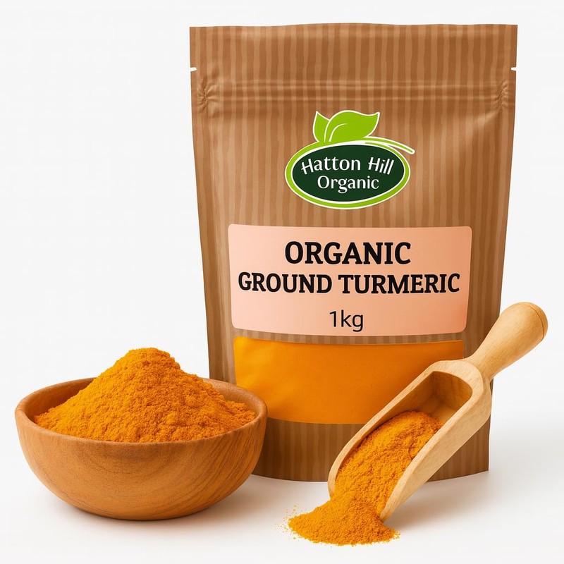Organic Turmeric Powder 50g by Hatton Hill Organic