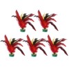 Demeras Handmake Kick Shuttlecock Portable Foot Kick Shuttlecock Light Height
