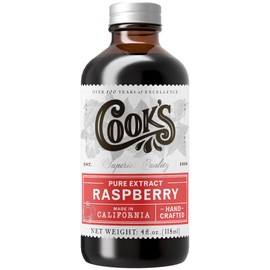 Cook's Pure Red Raspberry Extract 4 oz
