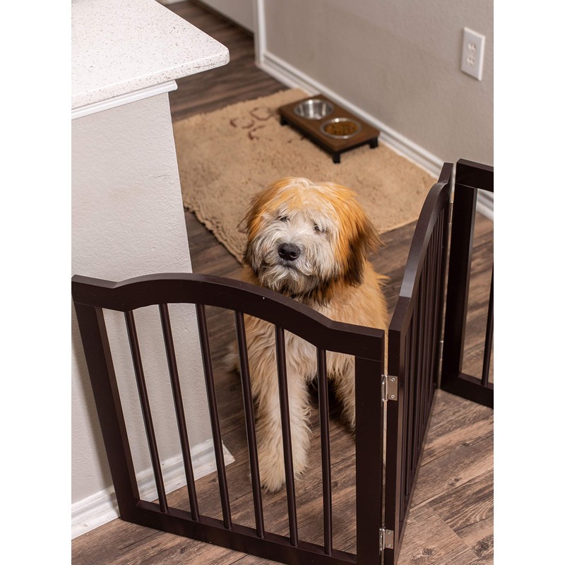 Internet's Best Dog Gate with Arched Top - 4 Panel