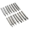 Rowiz 20Pcs Swap Drill Bit Set, Half Drill Bits High