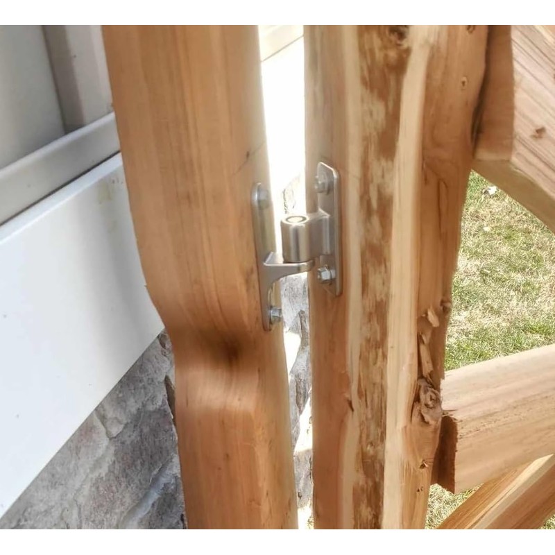 Dailydanny Gate Hinge Wall Mount Gate Hinge for 5/8'' Pin