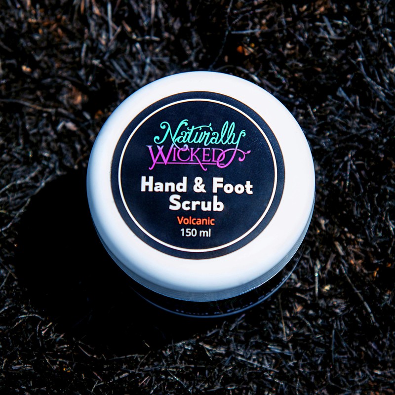 Naturally Wicked® Volcanic Hand & Foot Scrub 150ml