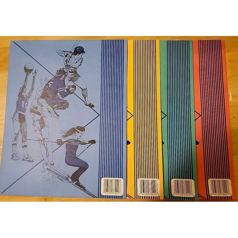 VTG 1987 Lot 4 Pee-Chee All Season Portfolio Folders USA