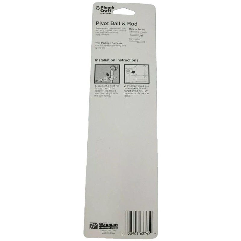 Plumb Craft 7637450 Faucet Ball and Rod