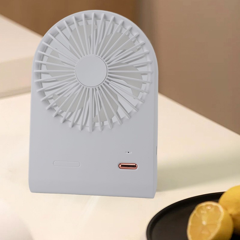 Desk Fan Foldable Portable Strong Wind Desktop Table Cooling Fan