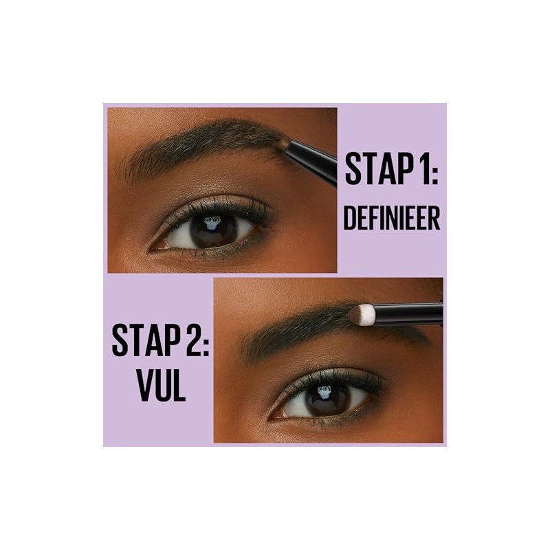 Maybelline New York Express Brow Satin Duo Eyebrow Pencil and