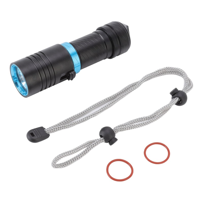 5000LM Diving Flashlight IPX8 100m Underwater Waterproof Infinitely Dimmable L2