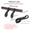 ZMD Bike Bicycle Handlebar Extender,11.8''(30 cm) Multifunctional Aluminum Alloy Bracket