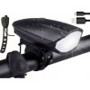 MIITONG Lampara Faro Bicicleta Recargable Luz Led Impermeable Cláxon