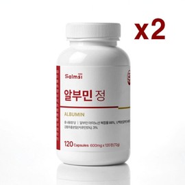 Salmsi Salmushi Albumin 120 tablets x 2 / 살므시 알부민 120정 x 2개