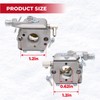 NIMTEK 640347 Carburetor for Tecumseh TC200 TC300 640347A TM049XA 2-Cycle