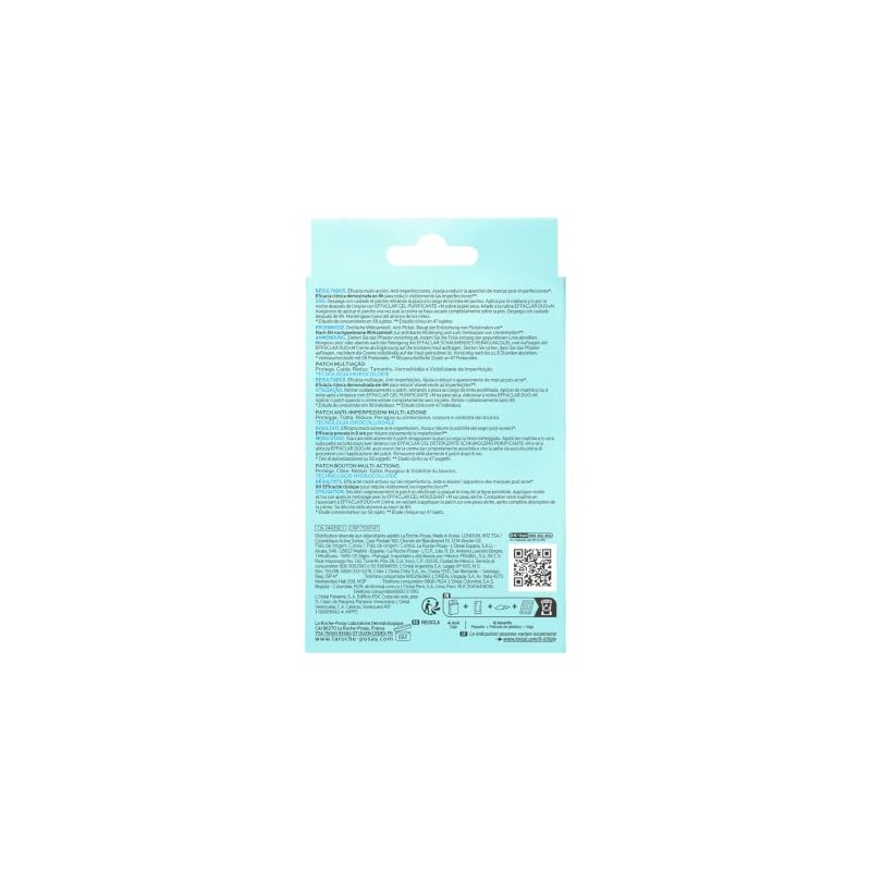 La Roche-Posay Effaclar Duo + M Patches Parches Multiacción, antimperfecciones