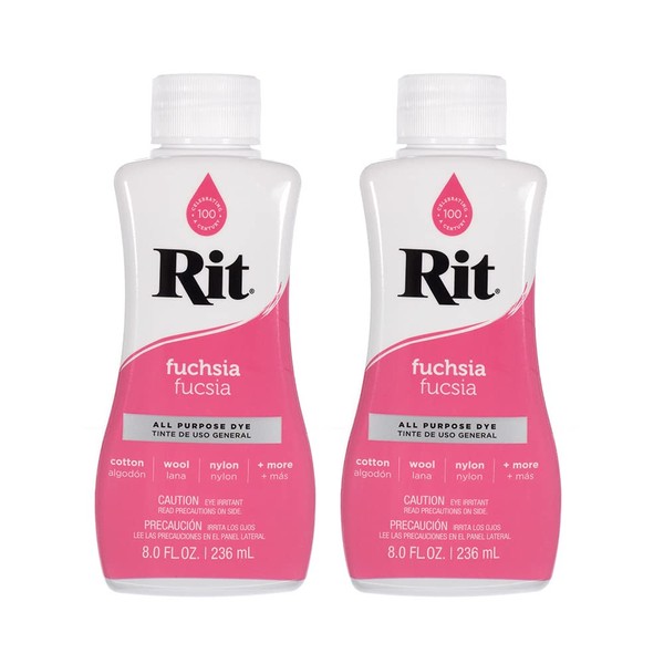 Rit Dye Multi-Purpose Liquid 8 OZ. | Great for Clothing,