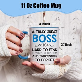 Hweijm Boss Gifts for Men, Boss Gifts, Christmas Gifts for Boss, Boss Day Gifts for Boss Men, Boss Birthday Gifts Ideas, Appreciation Thank You Boss Gifts for Men, Boss Mug