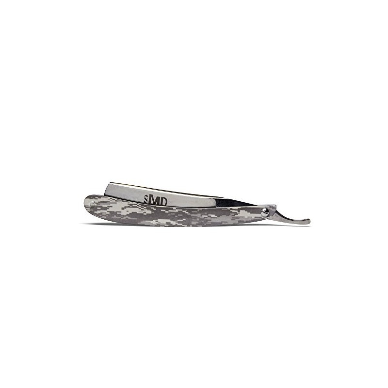 ~SHAVE READY~ MD Camo Straight Razor (Steel)
