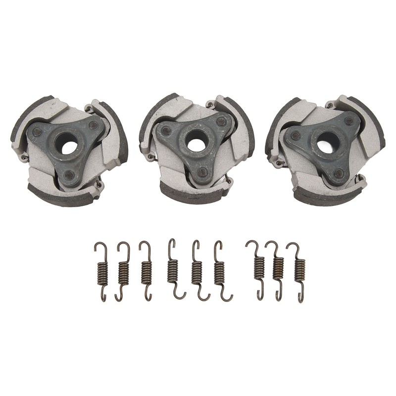 3PCS Centrifugal Clutch Plate 9 Springs Increase Power Output Fit