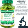 150 Moringa Capsules Made With USDA Certified Organic Moringa Leaf
