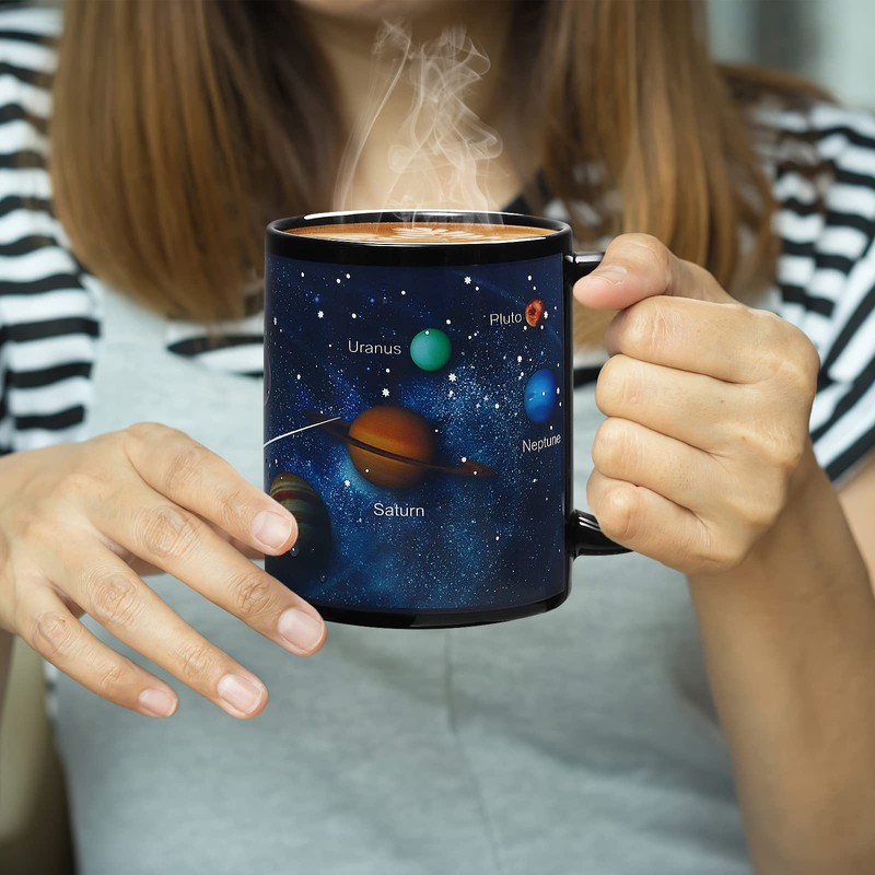 BESTonZON Thermal Effect Cups Colour Changing Coffee Cup Drinking Cup