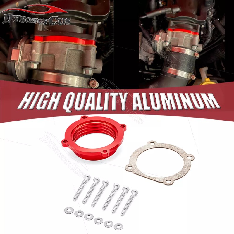 DY Throttle Body Spacer Kit Fit 2012-2022 Jeep Wrangler JK