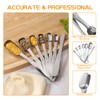 Heavy Duty Stainless Steel Metal Measuring Spoons for Dry or