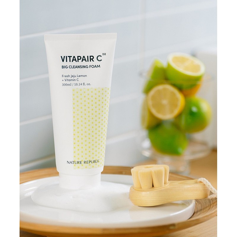 Nature Republic [3pack] Vita Fair C Big Cleansing Foam 300ml