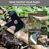 HX Outdoors Multifunctional Splitting Axe, Full Tang Survival Camping Tactical