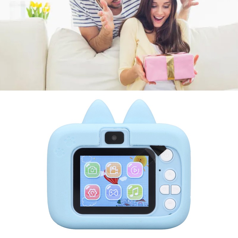 Kids Camera Toys Multifunctional High Definition Lightweight Cute Appearance Cartoon