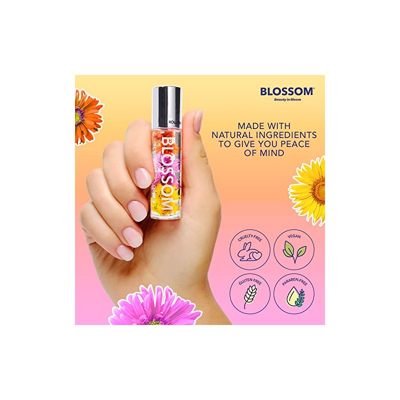 Blossom Roll On Lip Gloss - Mango