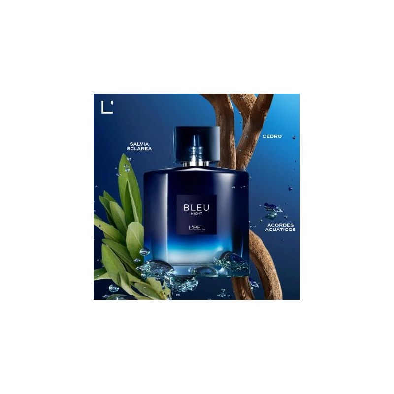 L'Bel Bleu Duo Set: Bleu Intense and Bleu Night Parfum/Perfume