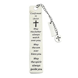 Christian Bookmark Gifts for Women Girls Boys, Inspirational Religious Book Mark Markers Faith (Confirmed in Christ)