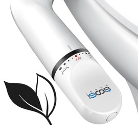 Ultra-Slim Bidet Attachment for Toilet Dual Nozzles Feminine & Rear Wash Bidet Toilet Seat Attachment Non Electric Self Cleaning Fresh Cold Water Toilet Bidets Spray Jet Easy Install (Black)