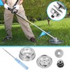 YuCool 6 Pieces Garden Machine Lawn Mower Stihl Blade Adapter