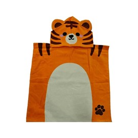 Puckator Alfie the Tiger Adoramals Kids Hooded Towel