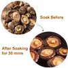 VIGOROUS MOUNTAINS USDA Organic Dried Shiitake Mushrooms Dry Dehydrated Mushrooms