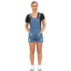 imporio 11 Girls Kids Denim Dungaree Short Length Pinafore Jumpsuit