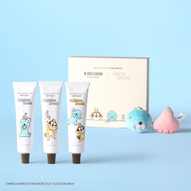 W Dressroom Bonobono Hand Cream 30ml 3 types & Keyring Edition / 더블유드레스룸 보노보노 핸드크림 30ml 3종 & 키링 에디션