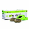 STINGER 0136260 NailPac® Cap Nails - 1" Electro Galvanized Nails